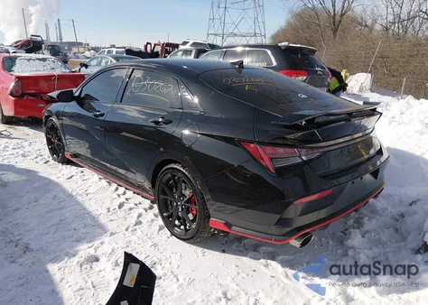 2025 Hyundai Elantra N из США, поврежденный, VIN KMHLW4DK4SU030267